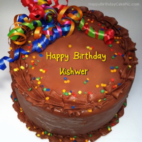 Kishwer Happy Birthday Cake picture